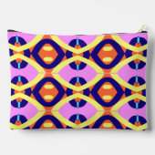 Multicolor klassieke trendy make-up accessoire zak etui (Achterkant)