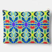 Multicolor klassieke trendy make-up accessoire zak etui (Achterkant)