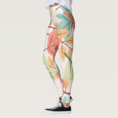 Multicolor Leaves Leggings (Links)
