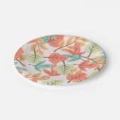 Multicolor Leaves Papieren Bordje (Gekanteld)