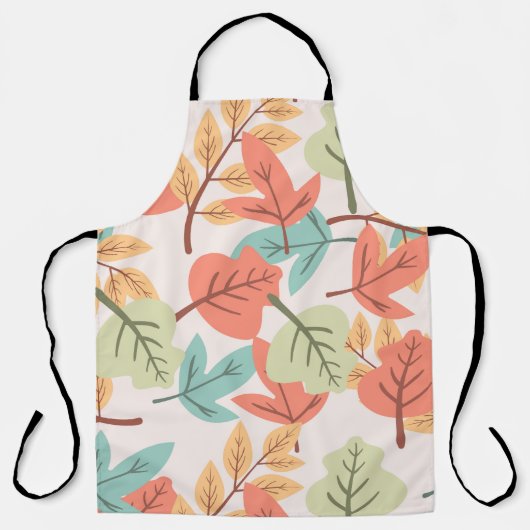 Multicolor Leaves Schort (Voorkant)