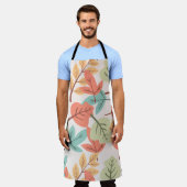 Multicolor Leaves Schort (Gedragen)