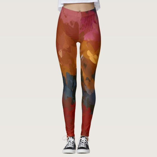 Multicolor Leggings (Voorkant)