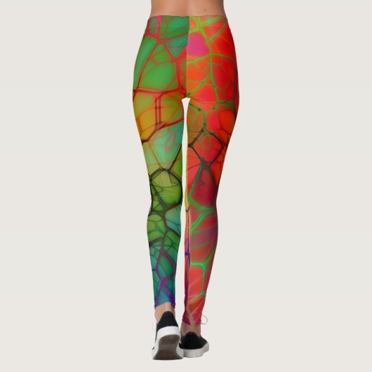 Multicolor Leggings (Achterkant)