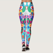 Multicolor leggings innovative designer-inspired  (Achterkant)