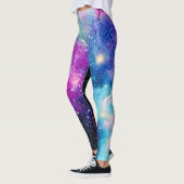multicolor leggings van het kosmische stermelkwegp (Links)