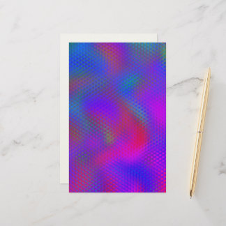 Multicolor Madness Stationary  Briefpapier