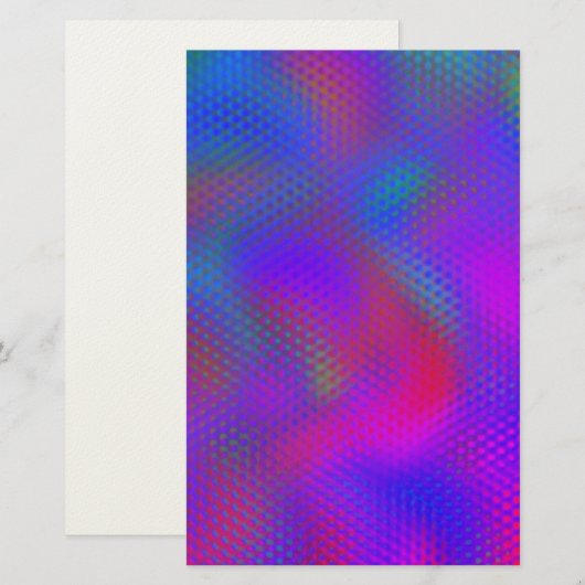 Multicolor Madness Stationary  Briefpapier (Voorkant / Achterkant)