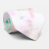 Multicolor Marble Pattern Stropdas (Opgerold)