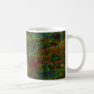 Multicolor metallic florale mok koffie