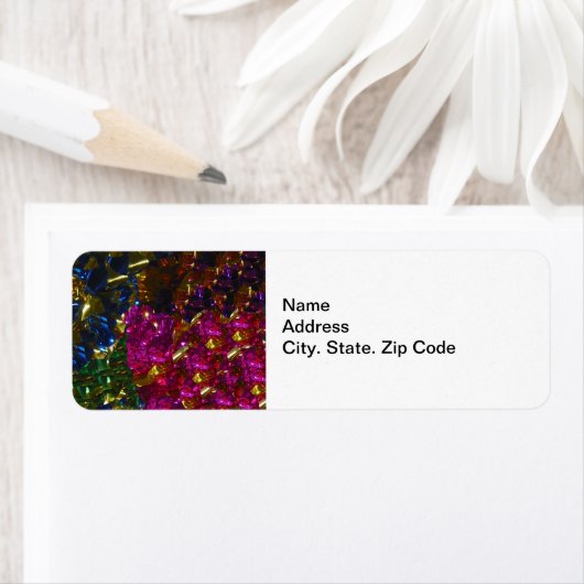 Multicolor Mix Avery Label (Insitu)