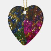 Multicolor Mix Heart Ornament (Links)