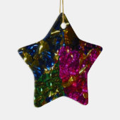 Multicolor Mix Star-Ornament Keramisch Ornament (Rechts)