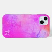 Multicolor Monogram Telefoonhoesje Case-Mate iPhone Case (Achterkant (horizontaal))