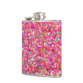 Multicolor Mosaic Modern Grit Glitter #4 Heupfles (Links)