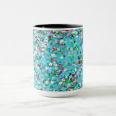 Multicolor Mosaic Modern Grit Glitter #7 Mok (Midden)