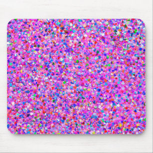 Multicolor Mosaic Modern Grit Glitter #8 Muismat