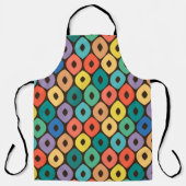 Multicolor Ogee Patroon Schort (Voorkant)