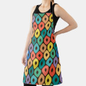 Multicolor Ogee Patroon Schort (Insitu)