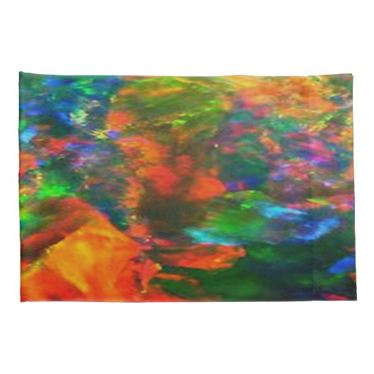 Multicolor Opal - Kussensloop (Achterkant-Rechts)