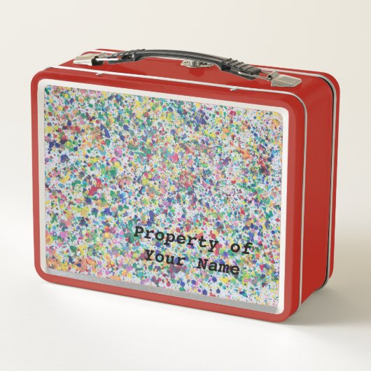 Multicolor Paint Splatter (Achterkant)