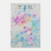 Multicolor Paint Splatter Post-it® Notes (Voorkant)