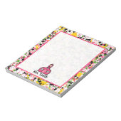 Multicolor Paint Splatter Teacher Notitieblok (Linkerzijde)