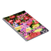 Multicolor Painting Spiral Photo Notitieboek (Rechterzijde)