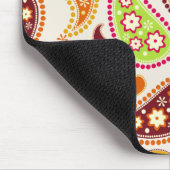 Multicolor Paisley Mousepad Muismat (Hoek)
