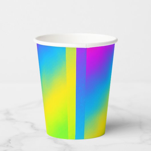 Multicolor Papieren Bekers (Rechts)