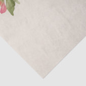 Multicolor Parrot Bloemen Waterverf Kunst Tissuepapier (Detail)