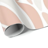 Multicolor Pastel Abstract Bloemrijk Botanisch Cadeaupapier (Rol Hoek)