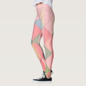 Multicolor patroonontworpen leggings (Links)
