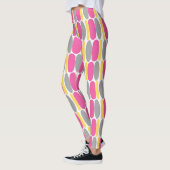 Multicolor Pattern Colorful Shapes Leggings (Links)