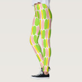 Multicolor Pattern Colorful Shapes Leggings (Links)