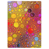 Multicolor Pattern Klembord (Achterkant)