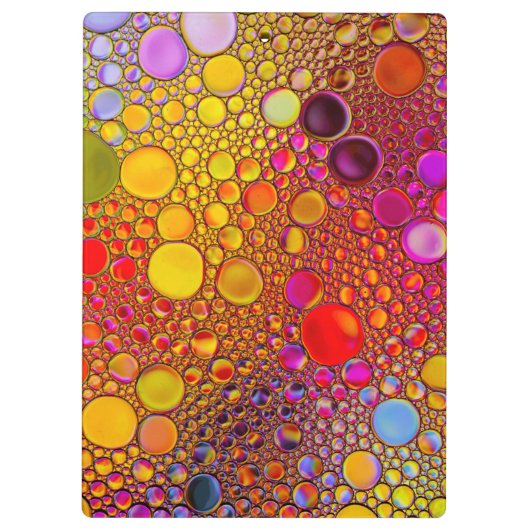 Multicolor Pattern Klembord (Achterkant)