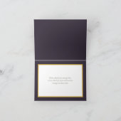 Multicolor Peonies Botanical Elegant Thank You Kaart (Binnen)