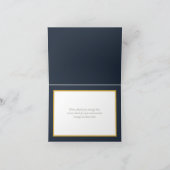 Multicolor Peonies Botanical Elegant Thank You Kaart (Binnen)