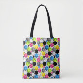 Multicolor Pickleball Tote Bag (Voorkant)