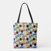 Multicolor Pickleball Tote Bag (Achterkant)