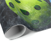 Multicolor Pickleballen Cadeaupapier (Rol Hoek)