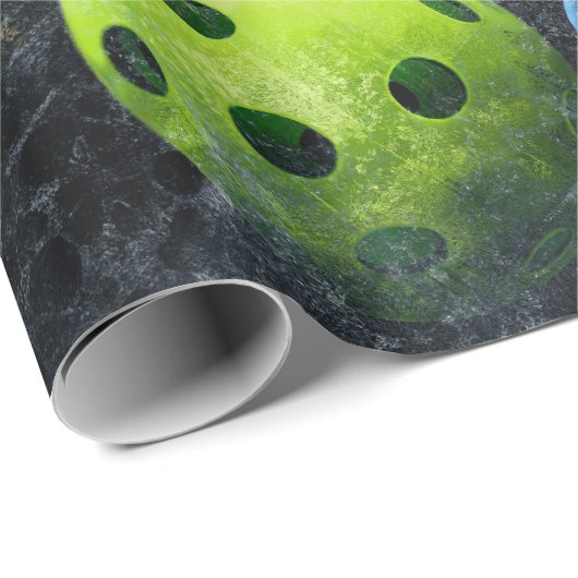 Multicolor Pickleballen Cadeaupapier (Rol Hoek)