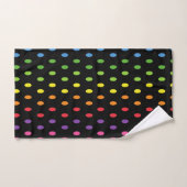 Multicolor Polka Bath-handdoekset Bad Handdoek (Handdoek)