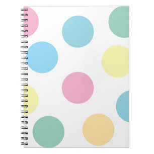 Multicolor Polka Dots Notitieboek