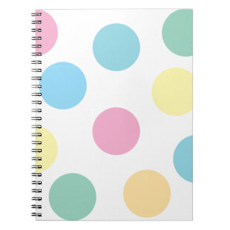 Multicolor Polka Dots Notitieboek