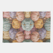 Multicolor Pompoen Patroon Gooi, Fleece & Sherpa Theedoek (Horizontaal)