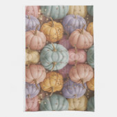 Multicolor Pompoen Patroon Gooi, Fleece & Sherpa Theedoek (Verticaal)
