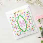 Multicolor Pumpkins Halloween Pattern Bedankzakje (Gezegeld)