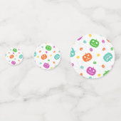 Multicolor Pumpkins Halloween Pattern Confetti (Voorkanten)